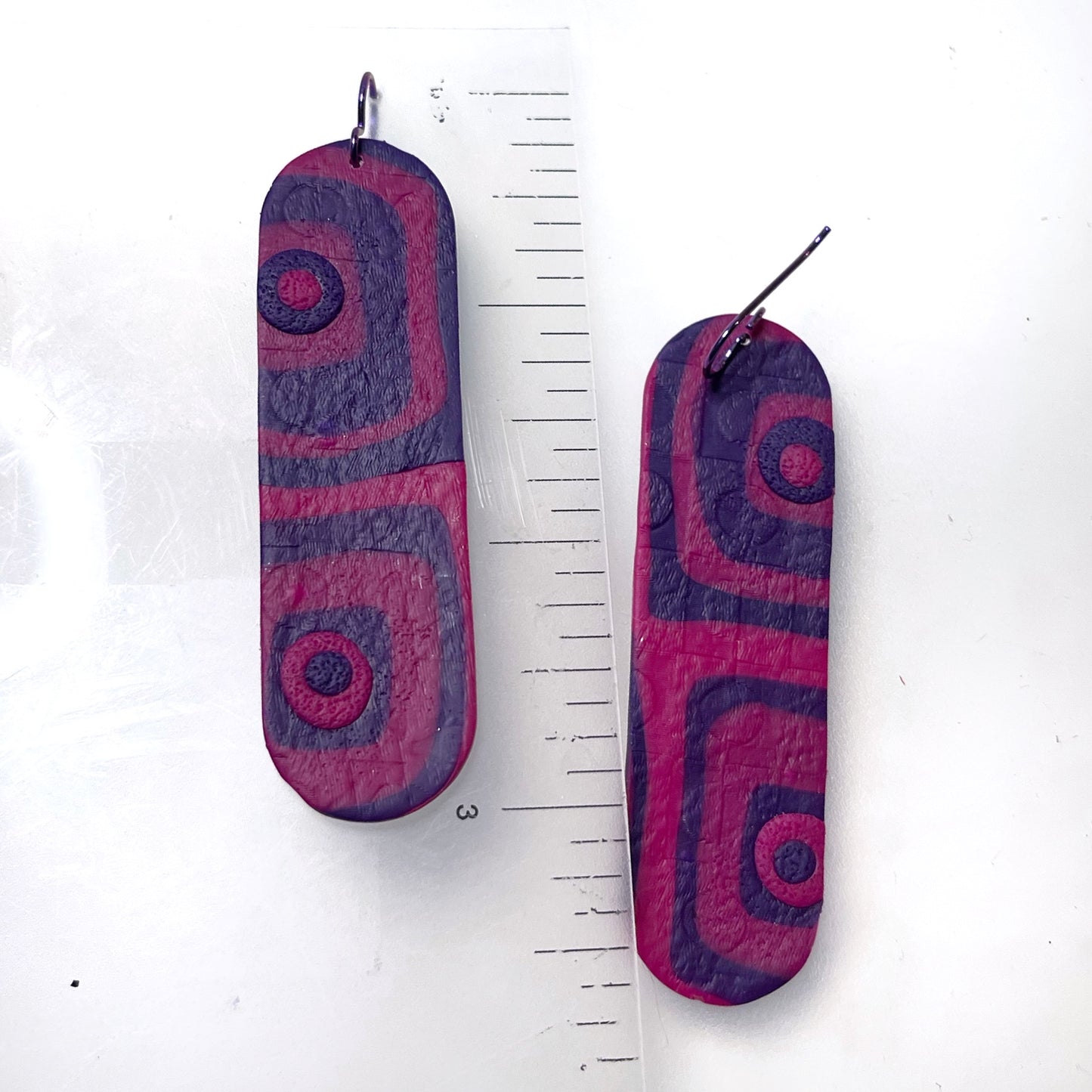 Pink/purple mod pattern