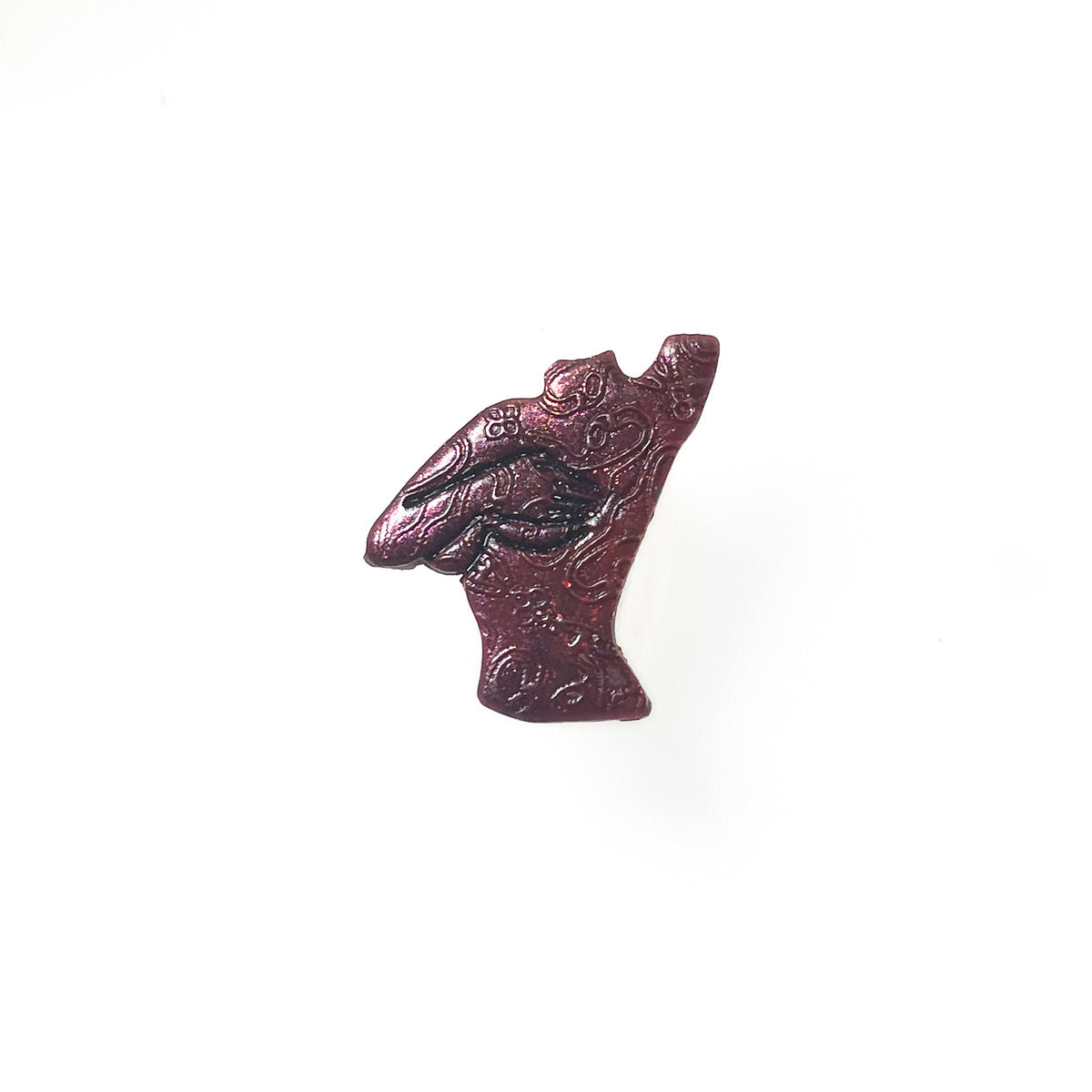 Feminine silhouette pin- SM