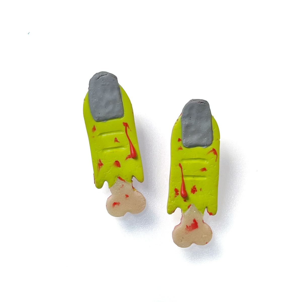 Larger zombie finger studs
