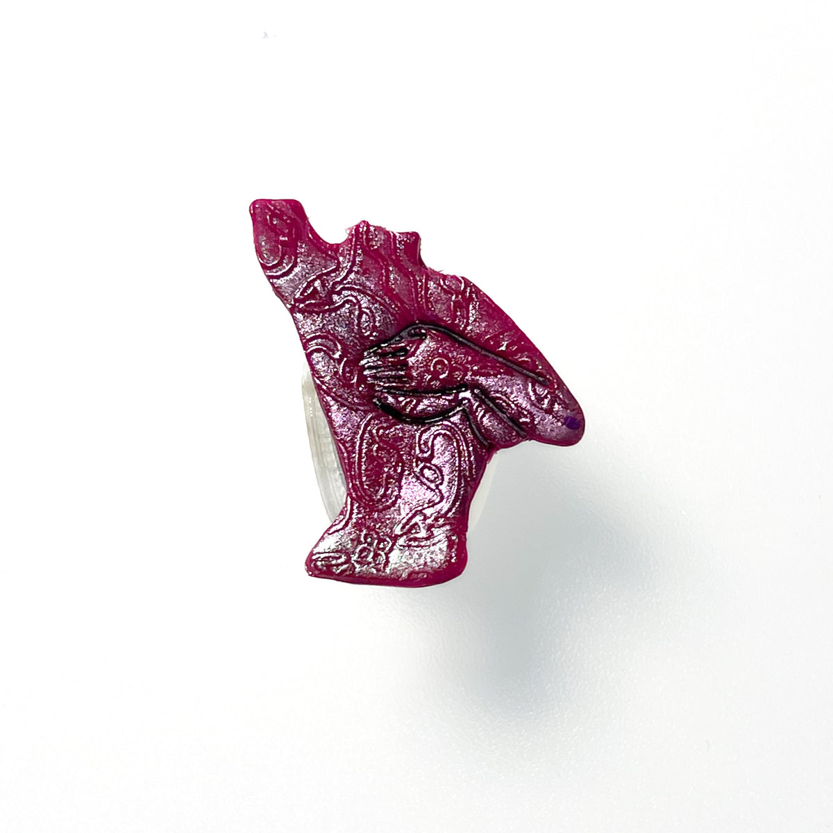 Feminine silhouette pin- SM