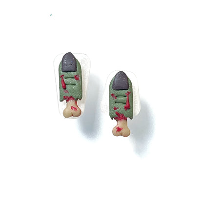 Small zombie finger studs
