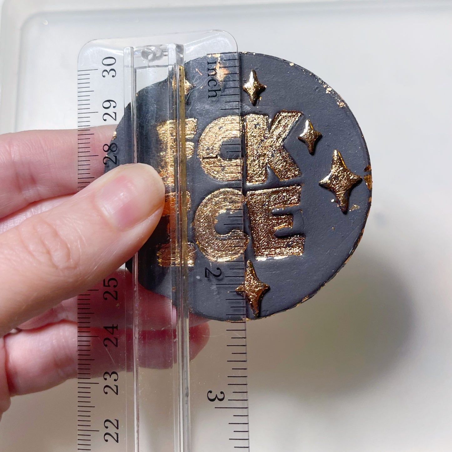 Fck ice Brooch