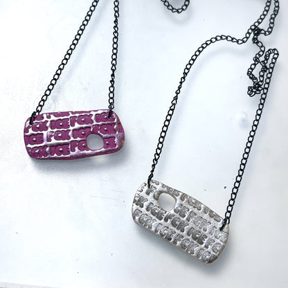 Fck ice necklace