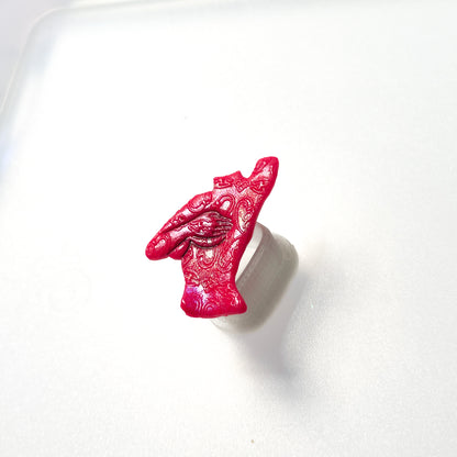 Feminine silhouette pin- SM