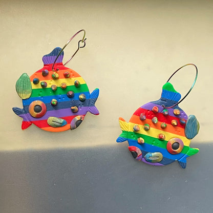 Pride pufferfish