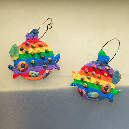 Pride pufferfish