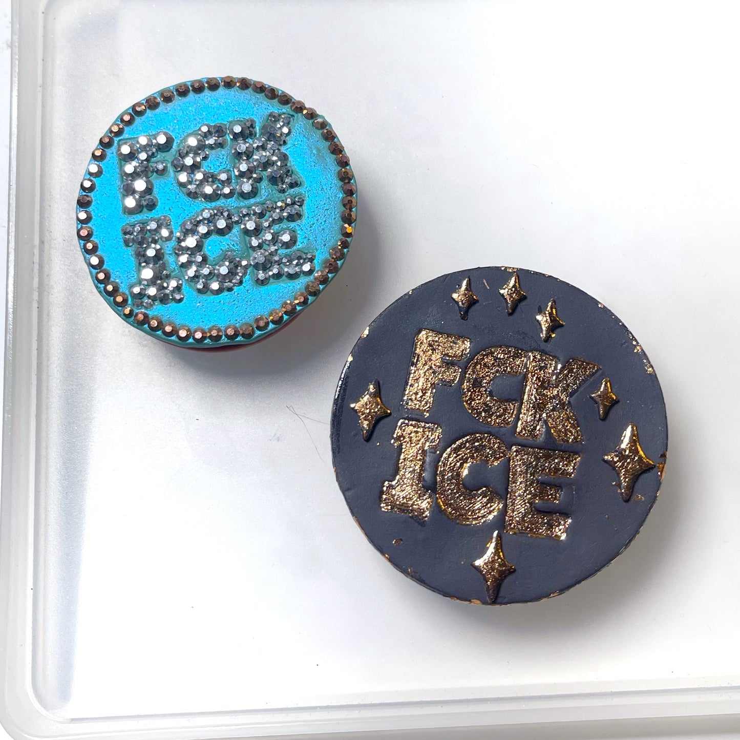 Fck ice Brooch