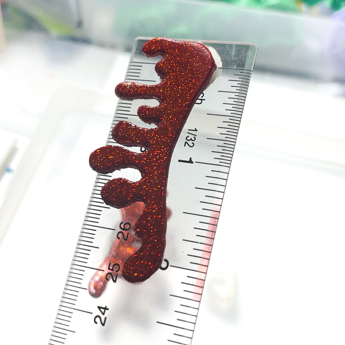 Drippy bloody glitter