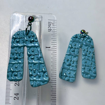 Fck ice earrings