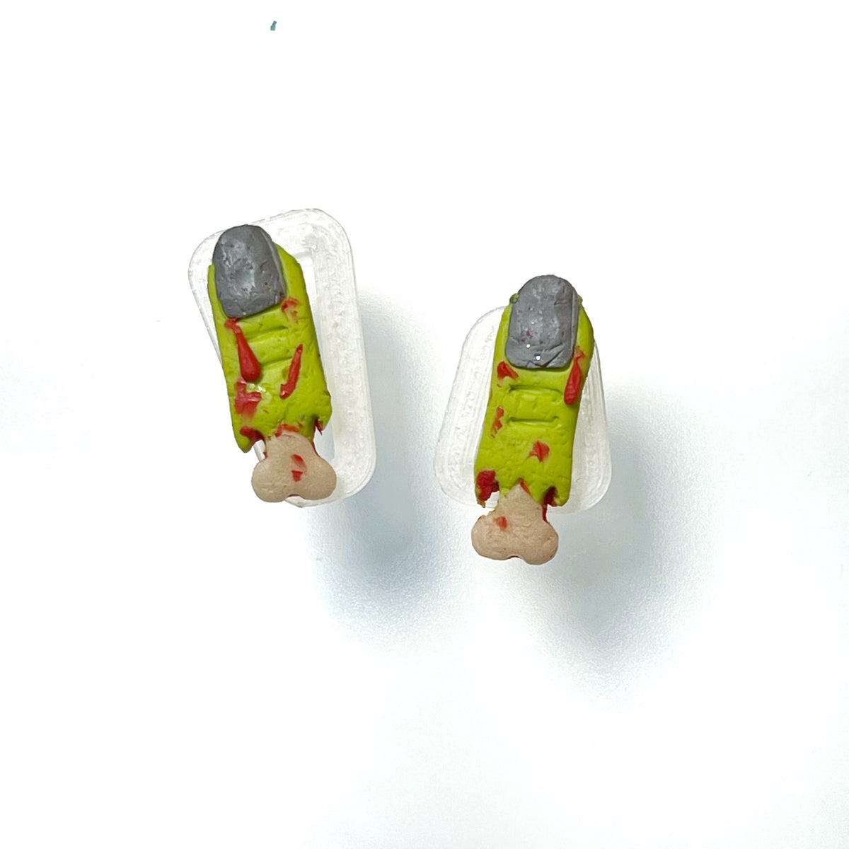 Small zombie finger studs