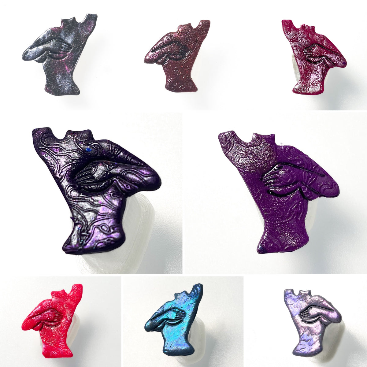 Feminine silhouette pin- SM