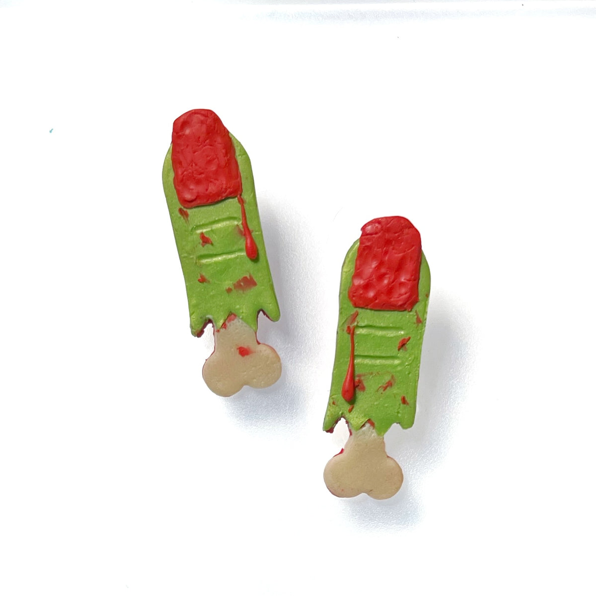 Larger zombie finger studs