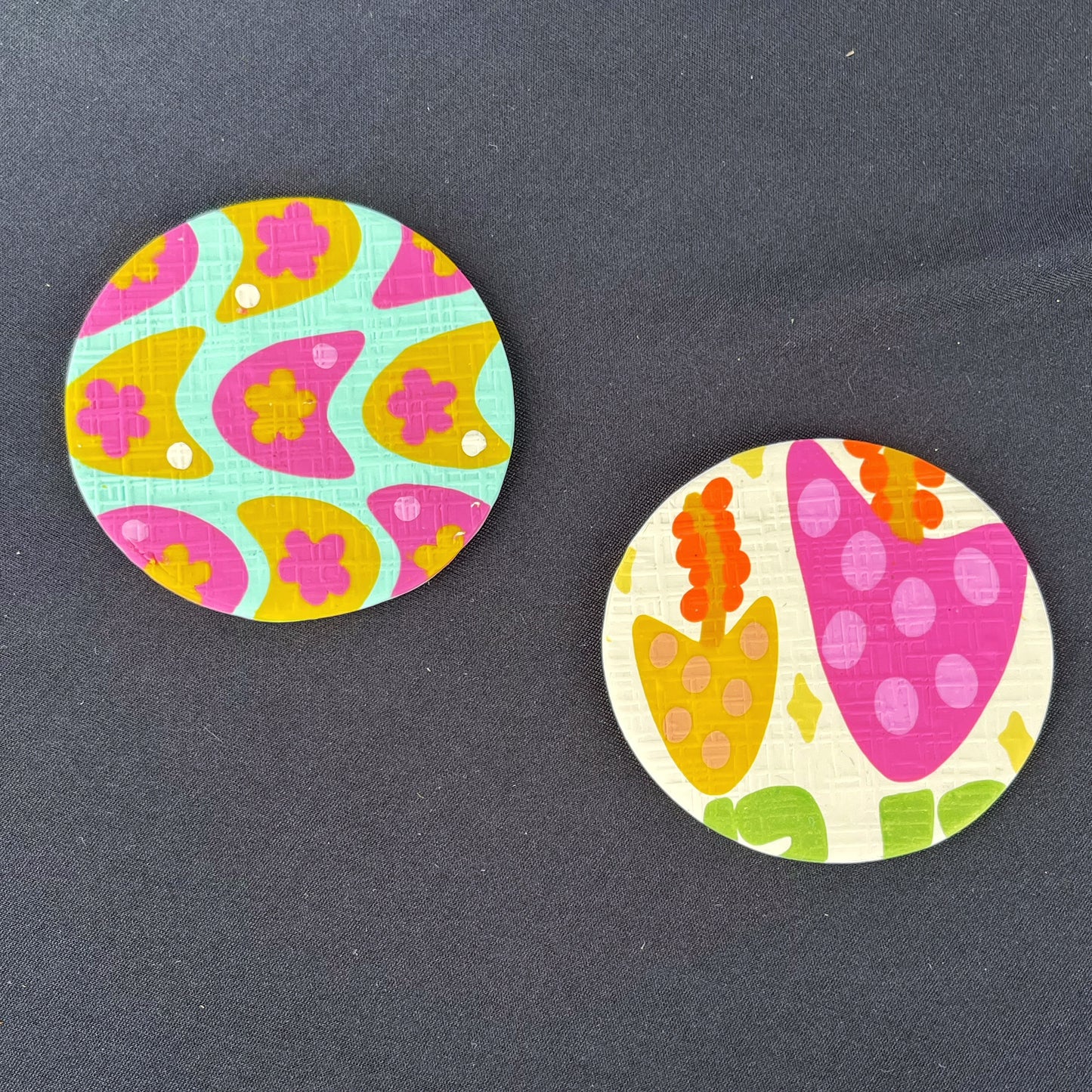 Mod floral mismatch (set of 2)