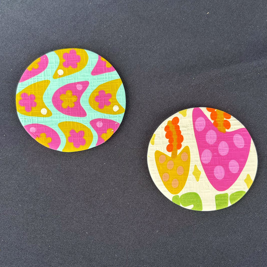 Mod floral mismatch (set of 2)