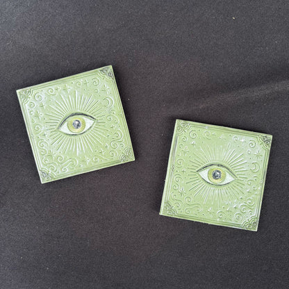 Eye see you coasters (set of 2)