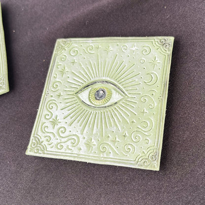 Eye see you coasters (set of 2)