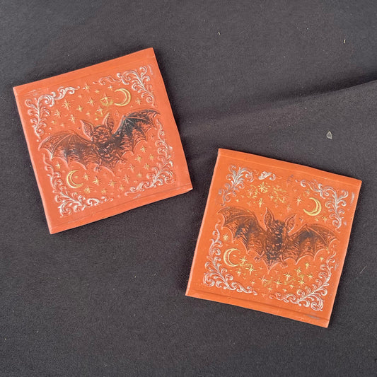 Feeling batty coasters