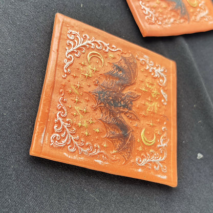 Feeling batty coasters